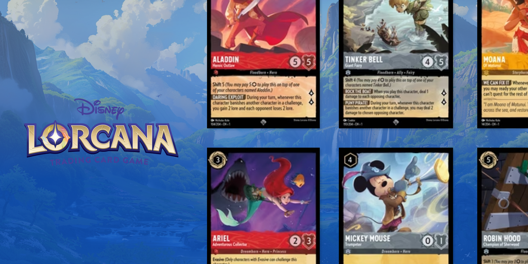 lorcana cards disney Disney Lorcana TCG